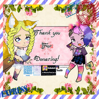 Chibi Thank you card