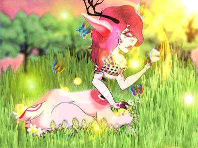 Fullbody Detailed Background